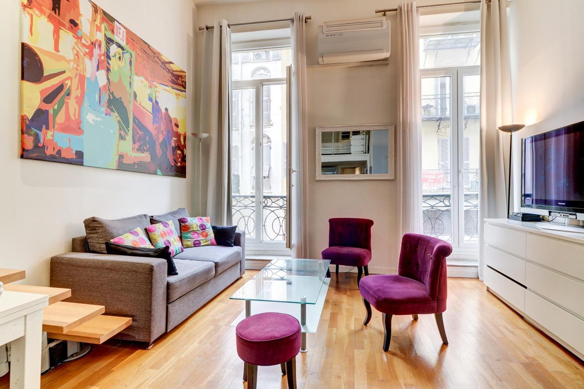 Spacieux Duplex - Zone Pietonne Ницца Экстерьер фото